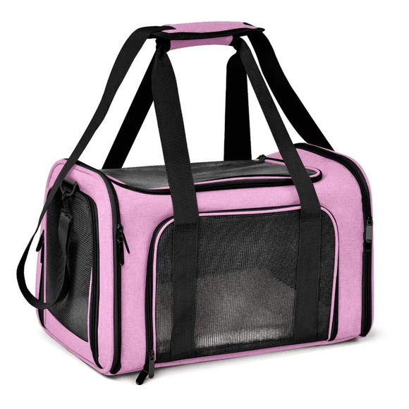 Pet Carrier for Small Medium Cats Dogs Puppies up to 15 Lbs, TSA Airline Approve - Picture 4 of 7